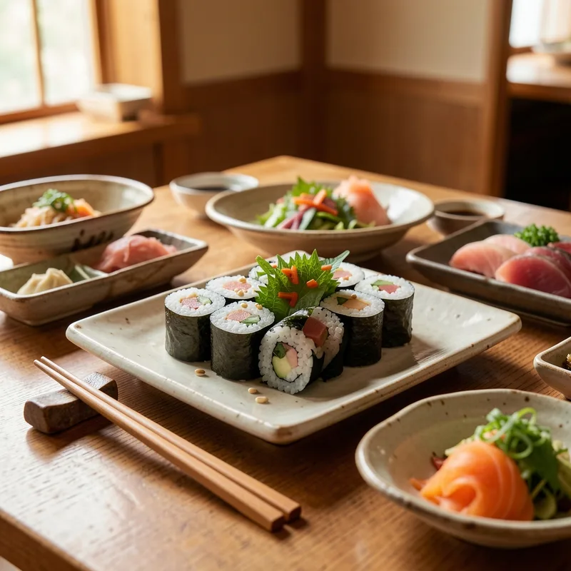 Recette de maki maison