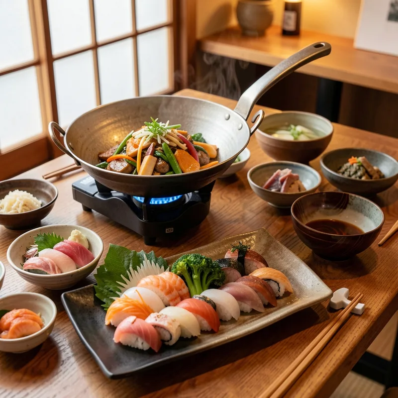 Cuisine au wok