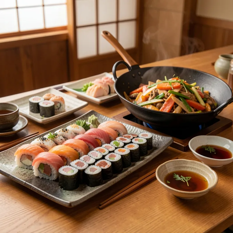Sushi & makis